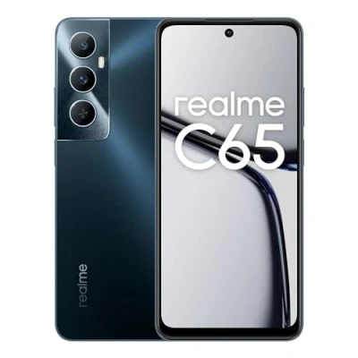 Imagen de realme C65 Smartphone 8+256 GB, Cámara de 50 MP con IA, Pantalla 6,67 in Modo Comodidad Ocular, Carga rápida 45 W, Gran batería 5000 mAh, Compatible NFC, Starlight Black