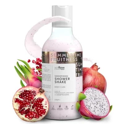 Imagen de So!Flow Exfoliante Revitalizante con Pithaja y Granada Fusión de Aceite Macadamia para una Piel Radiante Renovada Comienza la Nueva Etapa tu