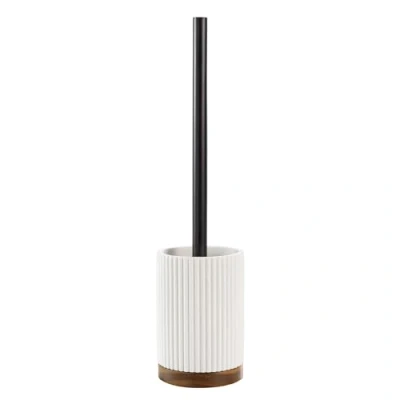 Imagen de Douceur d&#039;Intérieur Cepillo para Inodoro, Acacia, Blanco, Brosse WC