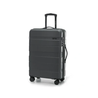 Imagen de WITTCHEN Comodo Line Maleta Mediana Bolsa de Viaje Equipaje Dura ABS Cerradura TSA Tamaño M Gris Oscuro