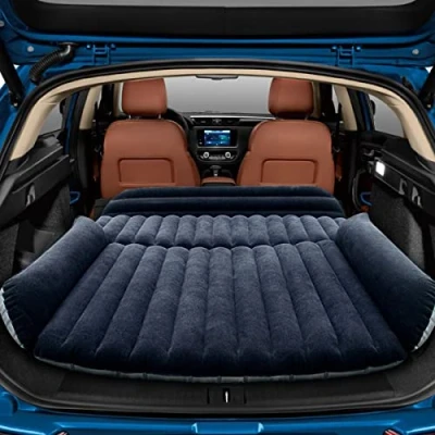 Imagen de HAOYAO Colchón de Aire para automóvil con Bomba SUV, Cama Inflable más Gruesa Viajes Campamento al Libre