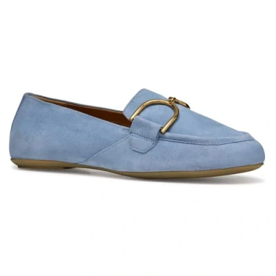 Imagen de Geox Palmaria Mocasines, Mujer, Talla: 39.5, Light blue Cuero velour