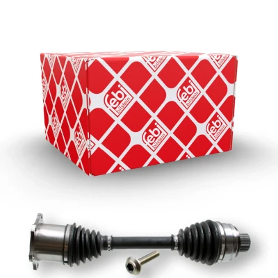 Imagen de FEBI BILSTEIN 182885 Árbol de transmisión Eje delantero, derecha, izquierda con tornillo AUDI: A4 B8 Berlina, Avant, A5 Coupé