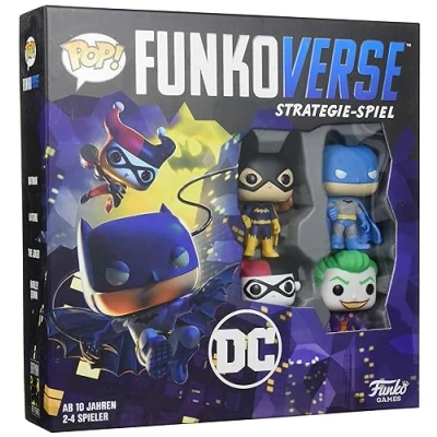 Imagen de Funko 43463 DC100 Funkoverse Juego de mesa, 4 personajes, multicolor