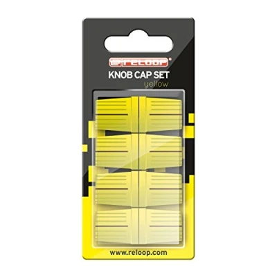Imagen de Reloop Knob Cap Set yellow compatible con muchos mezcladores y controladores de DJ, amarillo
