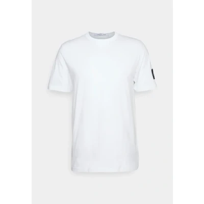 Imagen de Calvin Klein Jeans Badge Regular TEE Camiseta básica, Hombre, Talla: XXS, Bright white
