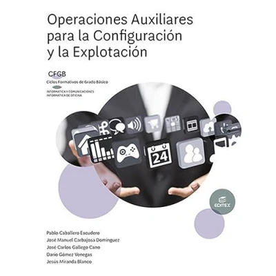 Imagen de editex Operaciones auxiliares para la configuración y explotación (FGB) (Formación Profesional Básica)