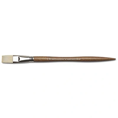 Imagen de Winsor &amp; Newton Pincel para óleo Artist&#039;s sintético, Marrón, plano nº12