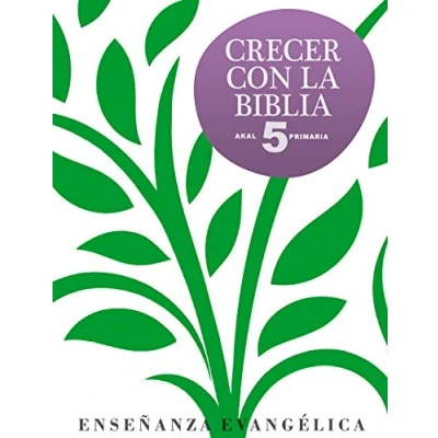 Imagen de Crecer Con Biblia. E.P. 5 (ENSE?ANZA PRIMARIA)