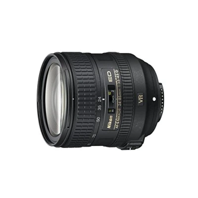 Imagen de Nikon Nikkor Objetivo para cámara AF S 24 85mm f/3.5 4.5G ED VR (SLR, 16/11, Zoom estándar, Bayonet), Color Negro