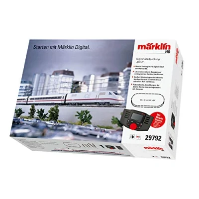 Imagen de Märklin ICE 2 HO (1:87) modelo de ferrocarril y tren modelos ferrocarriles trenes (HO (1:87), 16.5 mm, Niño/niña, Negro, Rojo, Color blanco, Corriente alterna, 726 mm)