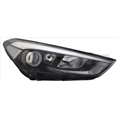 Imagen de TYC 20 15398 16 2 Faros izquierda H7/H7, LED para circulación por la derecha sin electromotor, con HYUNDAI: Tucson