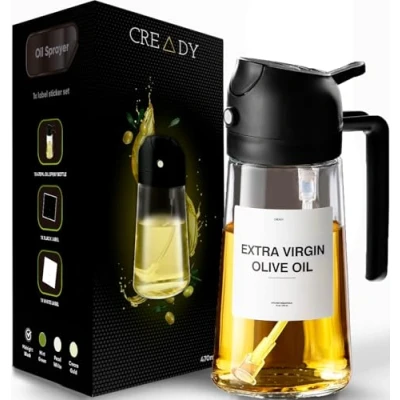 Imagen de CREADY Oil spray 500ml transparente (Negro)