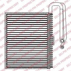 Imagen de DELPHI TSP0525207 Evaporador sin válvula de expansión OPEL: Vectra C Berlina, Caravan, SAAB: 9 3 Cabrio, Berlina