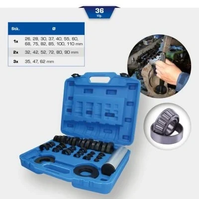 Imagen de Kit piezas de empuje, extractor/embutidor KS TOOLS BT671750