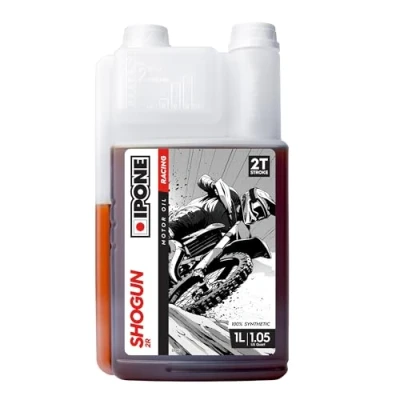Imagen de IPONE Aceite Motor Moto de 2 Tiempos Stroke 2R 100% Sintético con Esteres Muy Alto Rendimiento Bidón Dosificador 1 Litro