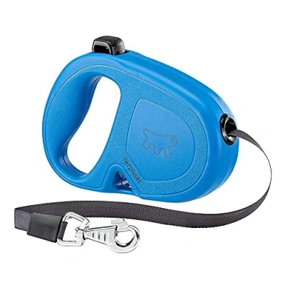 Imagen de Ferplast Correa retráctil para Perros Mediano Grandes Flippy One Tape m, Extensible 5 MAX 20 kg, Negro