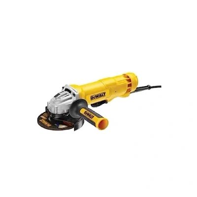 Imagen de DeWalt DWE4203 QS Mini amoladora 125mm 1.010W 11.000 RPM con Interruptor Hombre Muerto, 1010 W, 230 V, Negro/Amarillo