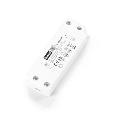 Imagen de illuburg Transformador LED 12V 20W Extraplano Sin Parpadeo Alimentador Fuente de Alimentación