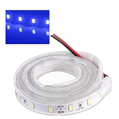 Imagen de MASUNN 1 M 5630 SMD LED Tira De Silicona Luz Azul Impermeable 12V