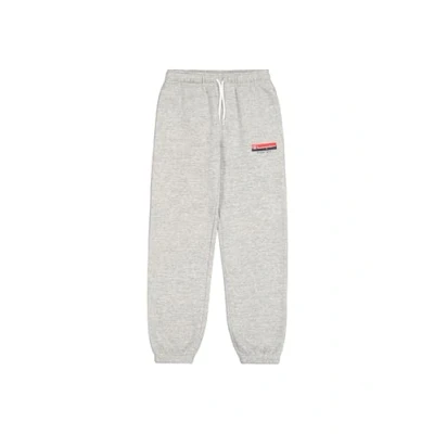 Imagen de Champion Elastic CUFF Graphic SHOP Pantalones deportivos para niños, Talla: 4 5a, Grey