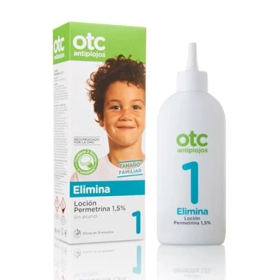 Imagen de Otc Antipiojos Permetrina 1,5% Locion 1 Envase 200 Ml