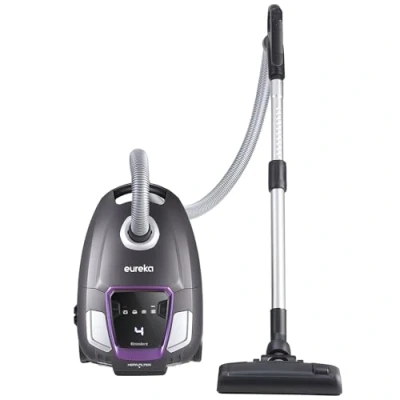 Imagen de Eureka NEN300 Aspiradora con Bolsa, de Suelo 62 dB(A) Ultra Silenciosa, 700 W, 2L, Aspirador potente y Filtro Higiénico, Práctica para Suelos Duros, Parquet, Alfombras, Baldosas