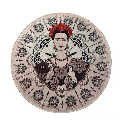 Imagen de WELL HOME MOBILIARIO &amp; DECORACIÓN Alfombra de baño Frida Kahlo