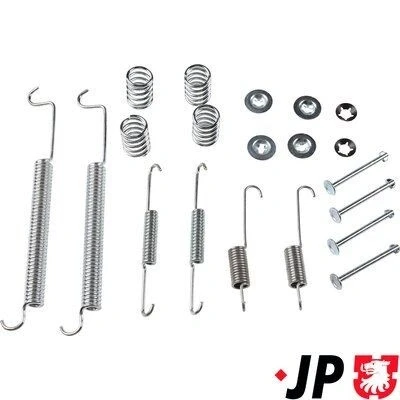Imagen de JP GROUP 4163953410 Juego de accesorios, zapatas freno Eje trasero PEUGEOT: Partner I Furgón, Combispace, CITROËN: Berlingo II