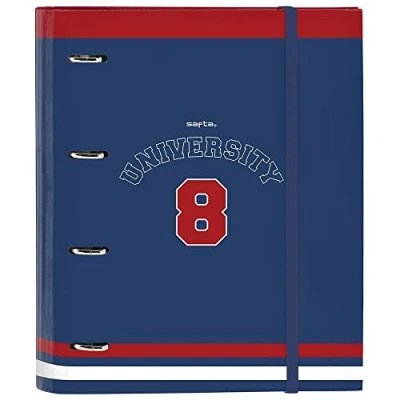 Imagen de Carpeta 4 Anillas de 35 mm Safta University con 100 Hojas A4, 270x35x320