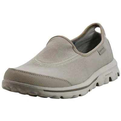 Imagen de Skechers Performance Women&#039;s Go Walk Slip On Walking Shoe, Natural, 8.5 M US