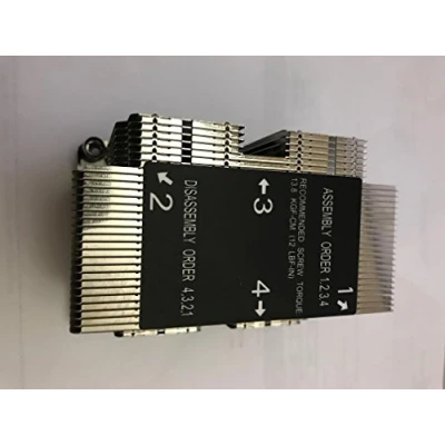 Imagen de Supermicro SNK P0068PSC Ventilador de PC (Procesador, Disipador térmico, LGA 3647 (Socket P), Intel® Xeon®, 205 W, Gris)