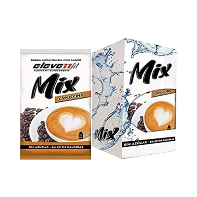 Imagen de Eleven Fit Caja 12 Uds Mix Sabor Capuccino Sin Azúcar 100 g