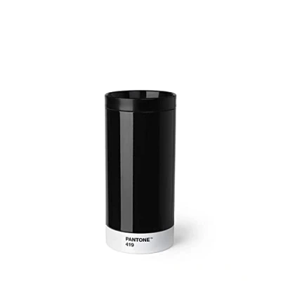 Imagen de Copenhagen design Pantone To Go, Stainless Steel Travel mug/Thermo Cup, 430 ml, Black, 419 C, Acero Inoxidable, ABS, 75 mm
