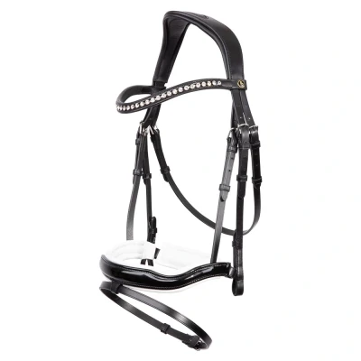 Imagen de BR bridle &quot;Bolton&quot; with anatomically shaped headpiece