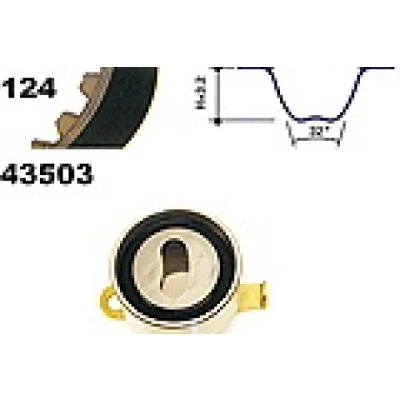 Imagen de MAPCO 23503 Kit de correa distribución 124 HONDA: CRX 2