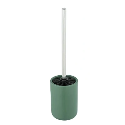 Imagen de Allstar Escobillero Olinda, Color Verde, Accesorio de baño con Acabado Mate, Cerámica, 9,5 x 40 cm