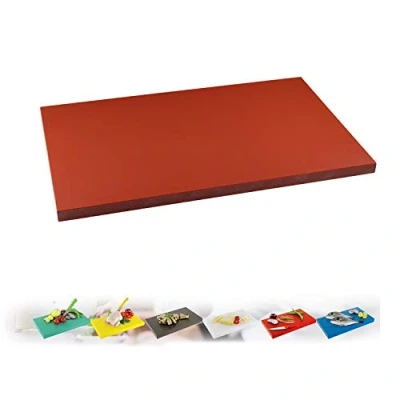 Imagen de IstaTools Tabla de cortar Gastro plástico, en XL o XXL, 60 x 40 2 cm, color rojo