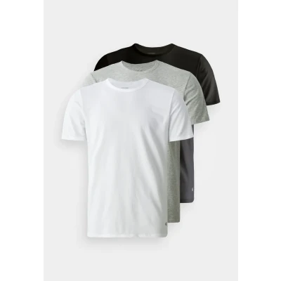 Imagen de Calvin Klein Underwear TEES 3 PACK Camiseta de pijama, Hombre, Talla: Small, Black/white/grey heather