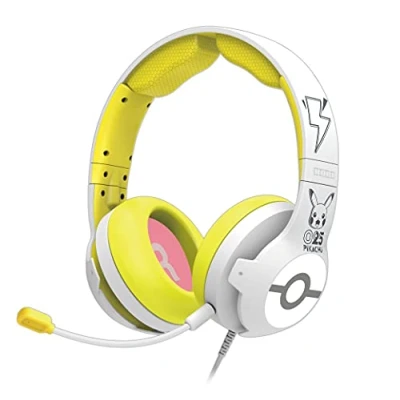 Imagen de HORI Auriculares Gaming Pro (Pikachu Pop) Licencia oficial (Nintendo Switch)