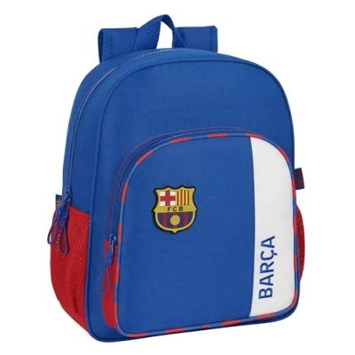 Imagen de F.C. BARCELONA 2ª EQUIPACIÓN Mochila Escolar Niño, Infantil, Adaptable a Carro, Ideal para Niños en Edad Escolar, Cómoda y Versátil, Calidad Resistencia, 32x12x38 cm, Color Azul Granate