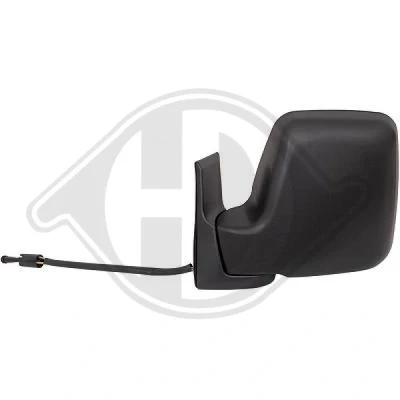 Imagen de espejo retrovisor Diederichs 3495027 izquierda graneado para ajuste manual espejo, convexo, completo CITROËN: Jumpy I Furgón, MPV