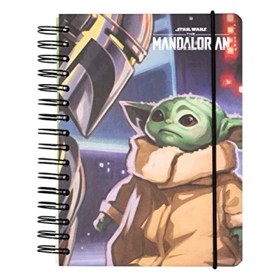 Imagen de Grupo Erik Cuaderno Star Wars, The Mandalorian A5 punteado Bullet Journal de notas Bloc Licencia oficial
