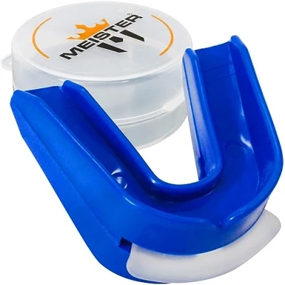 Imagen de Meister Protector Bucal Moldeable Doble con Estuche Azul