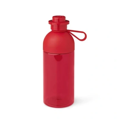 Imagen de Room Copenhagen 40420001 Lego, Botella de Agua Transparente, 500 ml, Apta para Hielo, roja, Polipropileno, Small