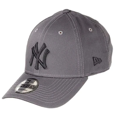 Imagen de New Era York Yankees MLB Cap 9forty Verstellbar Baseball Grau Schwarz One Size