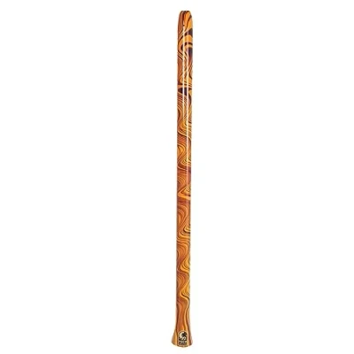 Imagen de Toca TO804304 PVC Didgeridoo grande 56&quot;, color naranja Swirl