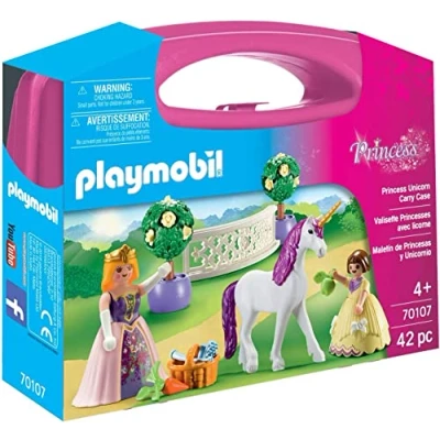 Imagen de PLAYMOBIL Maletín Grande Princesas y Unicornio
