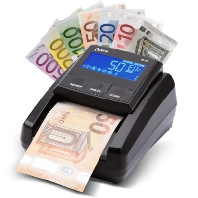 Imagen de Olympia NC 375 Comprobador de billetes IR UV MG