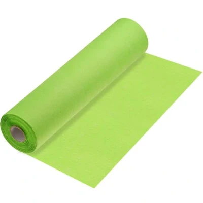 Imagen de 100%Mosel Camino de Mesa Fieltro Color Verde Manzana (30 cm x 25 m) decoración sofisticada para cumpleaños, Bodas y Ocasiones Especiales
